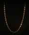 14K Rose Gold Paper Clip Chain | 19 Inches | 11.2 Grams