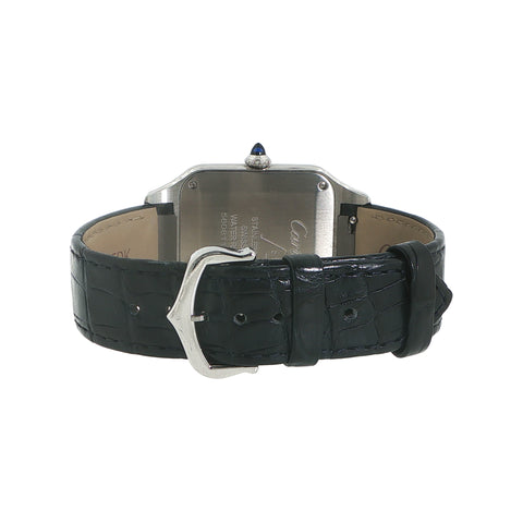 Cartier Santos Dumont | Black Leather Strap | Ref. WSSA0022