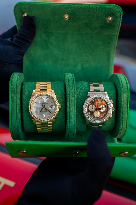 Asset Appeal Double Watch Travel Roll - Green