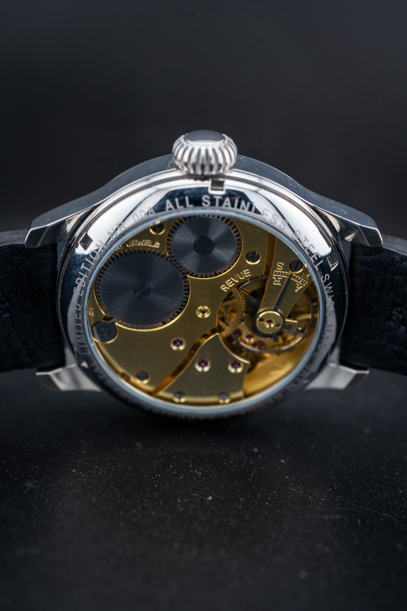 Pre-Owned Zeno-Watch Basel – Ref. 1462-13 – Stainless Steel – 50mm – Watch Only
