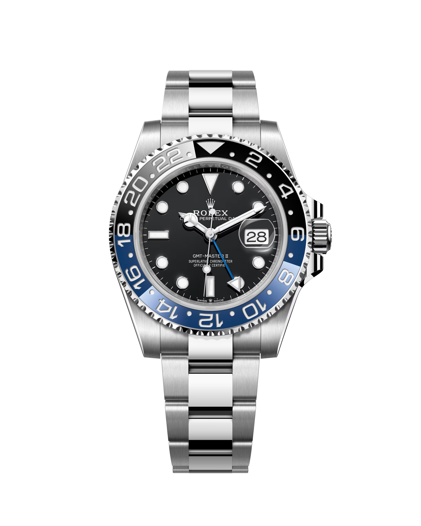 2022 Rolex GMT Batman mint preowned complete set #126710BLNR