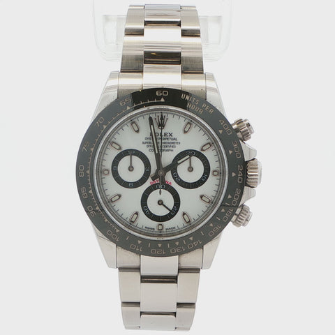 2022 Rolex Cosmograph Daytona – Ref. 116500LN – White Dial