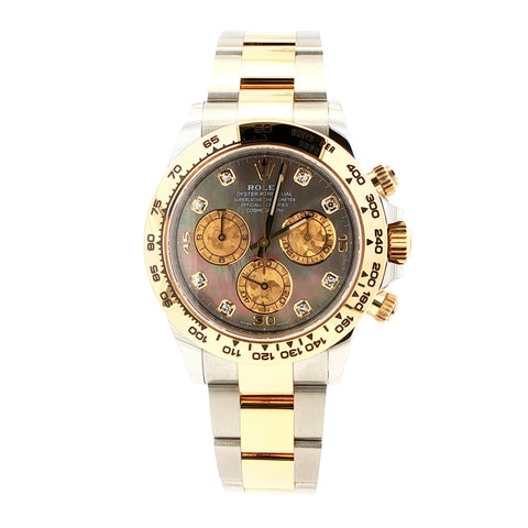 2022 Rolex Cosmograph Daytona Two-Tone Oyster Tahitian Dial Ref. 116503