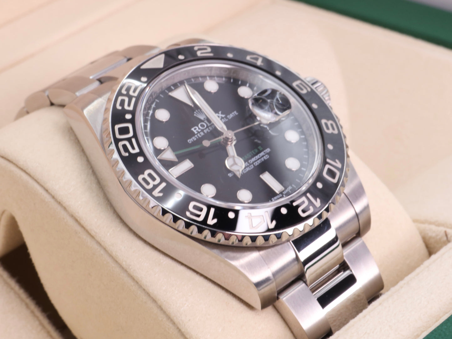 2015 Rolex GMT-Master II Ref. 116710LN - Black Bezel, Complete Set image 3