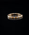 14K Yellow Gold Yellow Sapphire & Diamond Ring Size 7