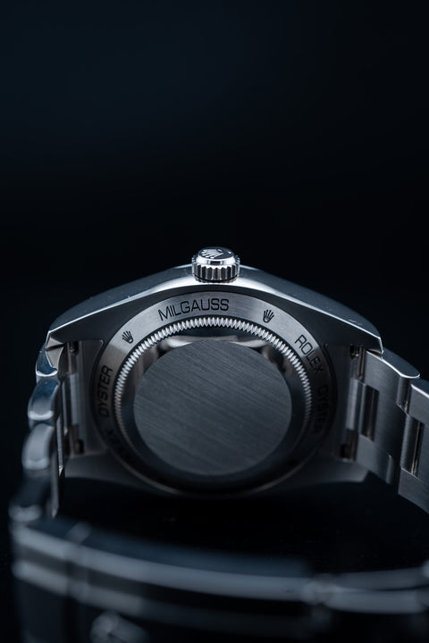 2017 Rolex Milgauss – Ref. 116400GV – Black Dial – Mint Condition, Complete Set