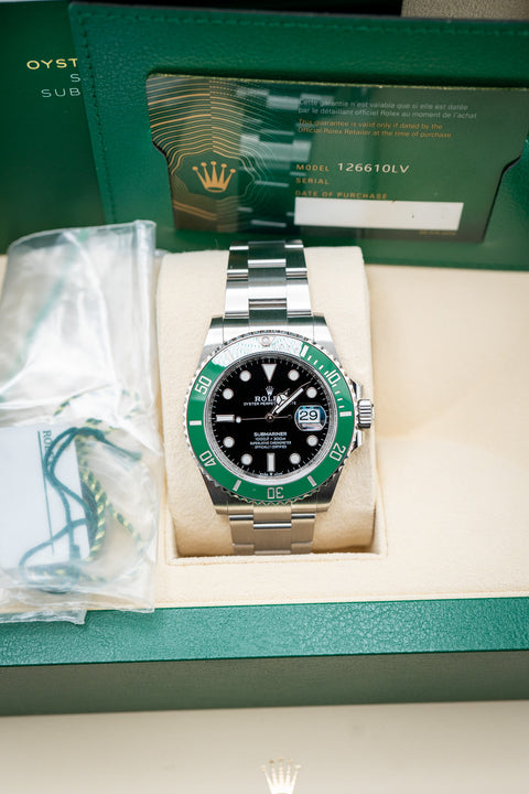 2022 Rolex Submariner “Starbucks” – 41mm – Ref. 126610LV