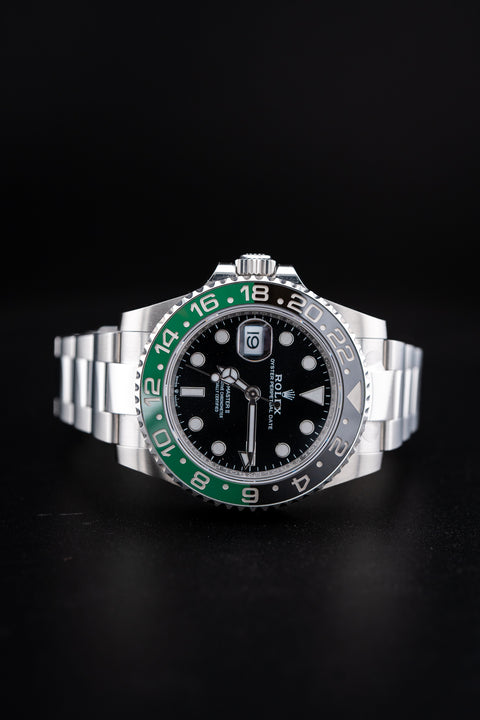 2022 Rolex GMT-Master II “Sprite” – Ref. 126720VTNR – Mint Pre-Owned Complete Set –
