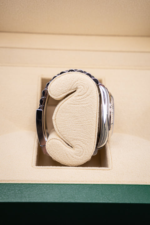 Rolex Datejust 36 - Mint Green Dial | Fluted Bezel | Jubilee | 2025 - Complete Set