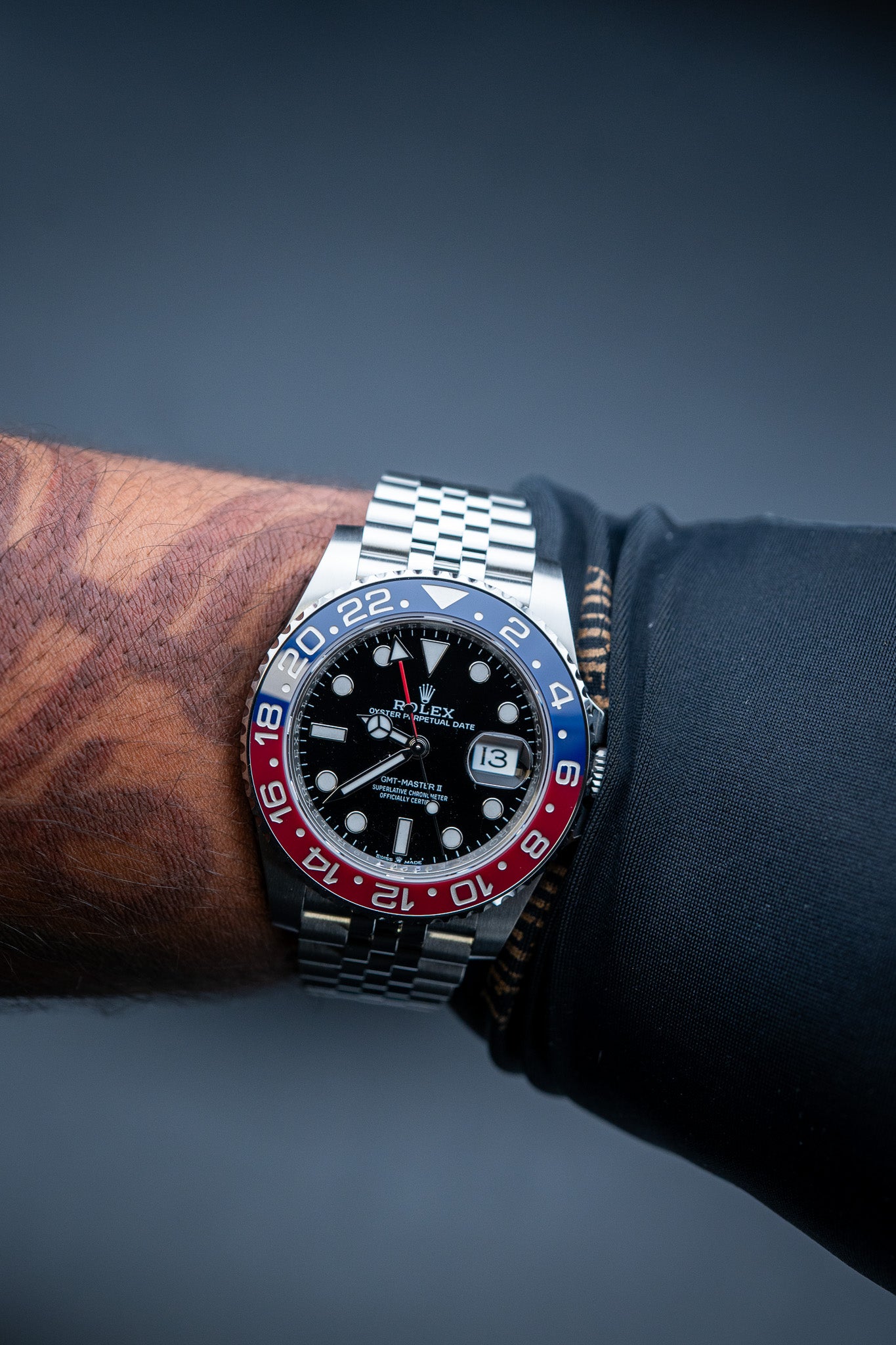2025 Rolex GMT-Master II Pepsi Jubilee – Ref. 126710BLRO – Brand New Complete Set