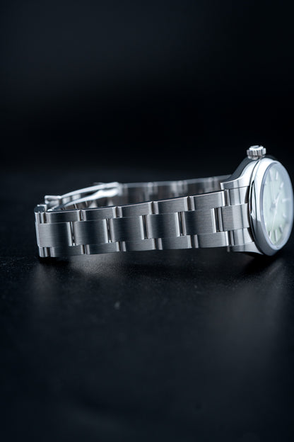 2025 Rolex Oyster Perpetual 31 “Pistachio” – Ref. 277200 – Stainless Steel – Brand New, Complete Set