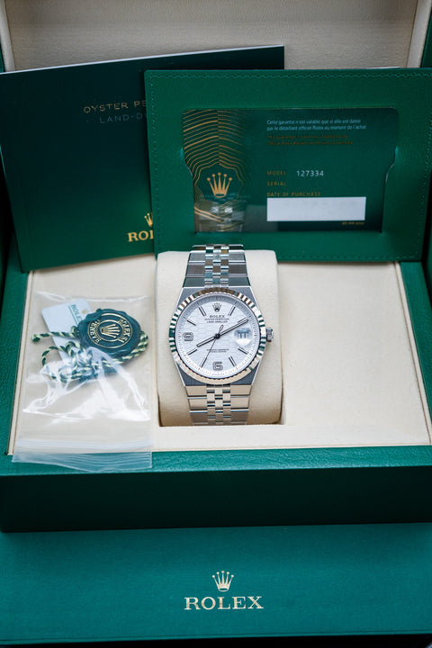 2025 Rolex Land‑Dweller 40 – Ref. 127334 – Stainless Steel – Brand New, Complete Set