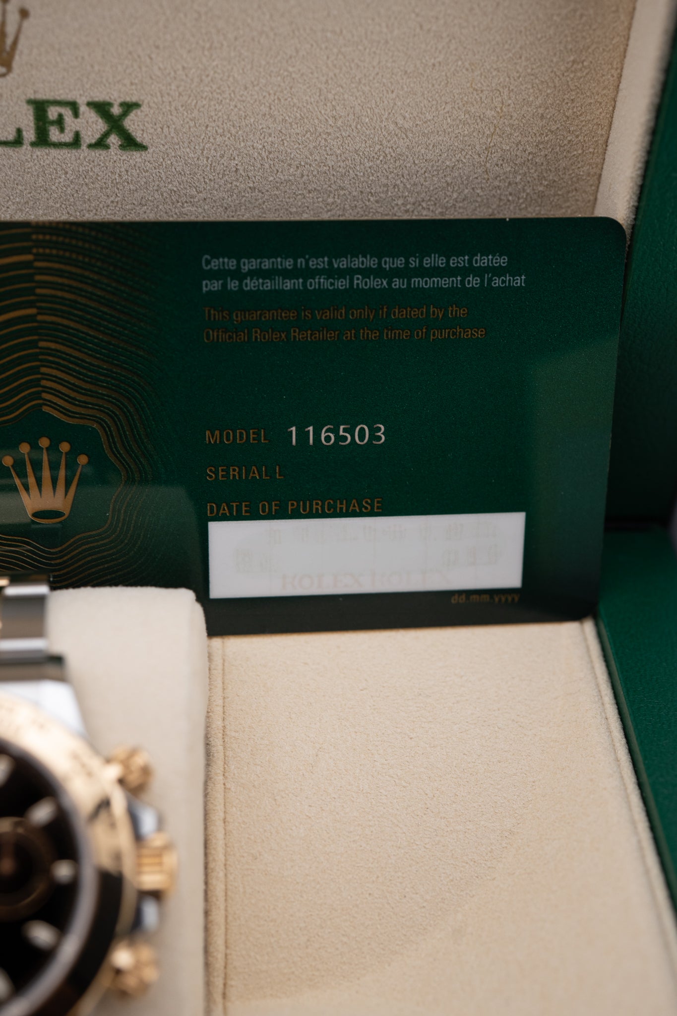 2023 Rolex Daytona – Two-Tone Black Dial – Ref. 116503 – Complete Set