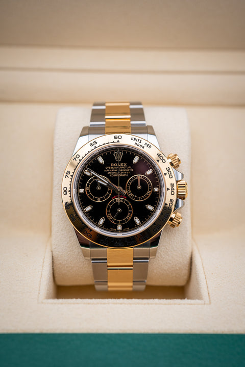 2023 Rolex Daytona – Two-Tone Black Dial – Ref. 116503 – Complete Set