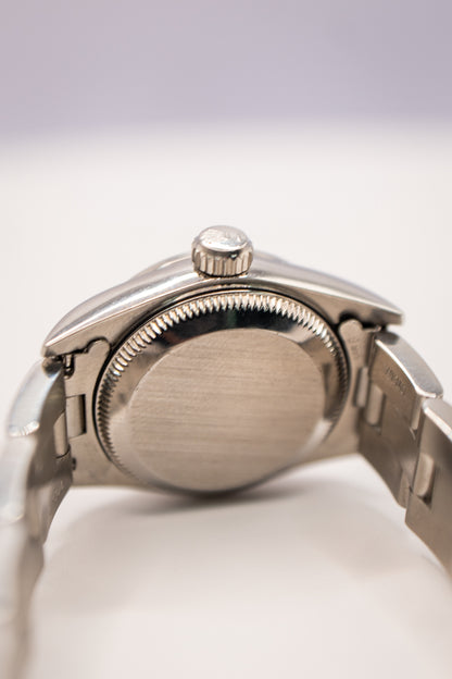 Rolex Ladies Oyster Perpetual Ref. 67180 - Custom Ice Blue Diamond Dial