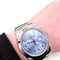 2022 Rolex Datejust 41 #126300 - Ice Blue Arabic Aftermarket Dial, Like New Mint image 4