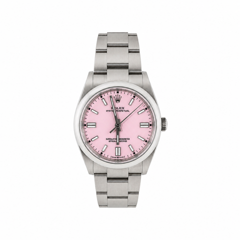 2022 Rolex Oyster Perpetual 36 Candy Pink Dial Ref. 126000