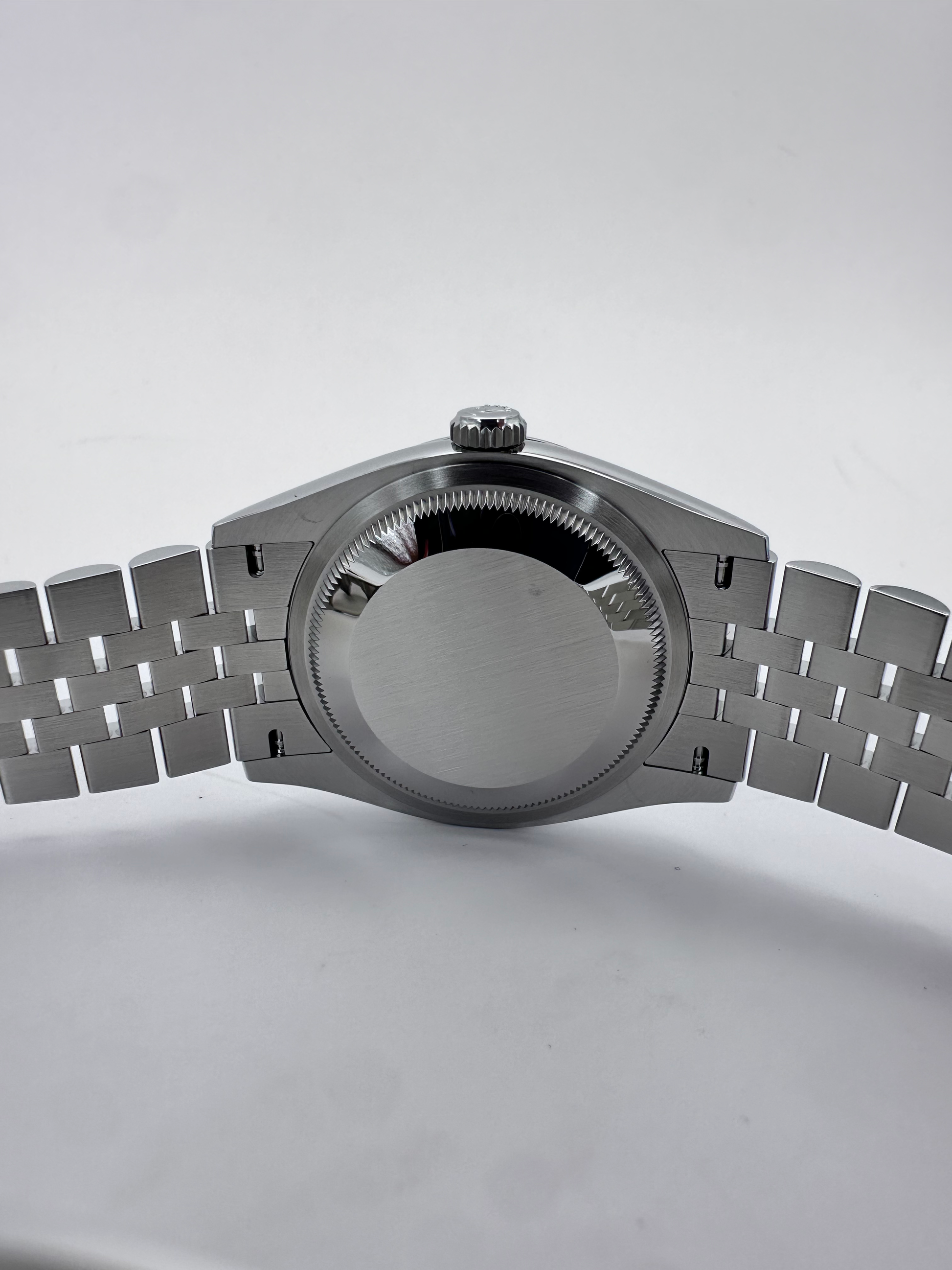 Rolex Datejust 36 Ref. 126234 - Bright Black Diamond Dial with Jubilee Bracel image 9