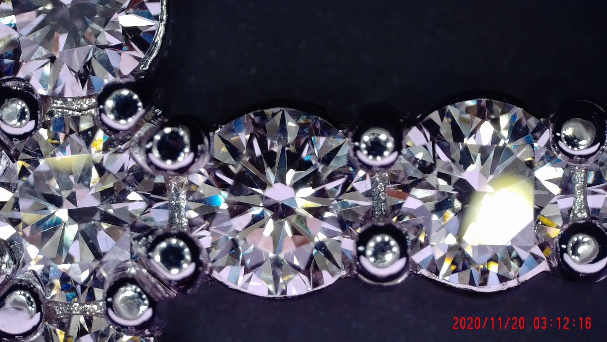 White Gold CVD Lab 2A Diamond Cross Pendant 7.42CT 22.91GR image 6