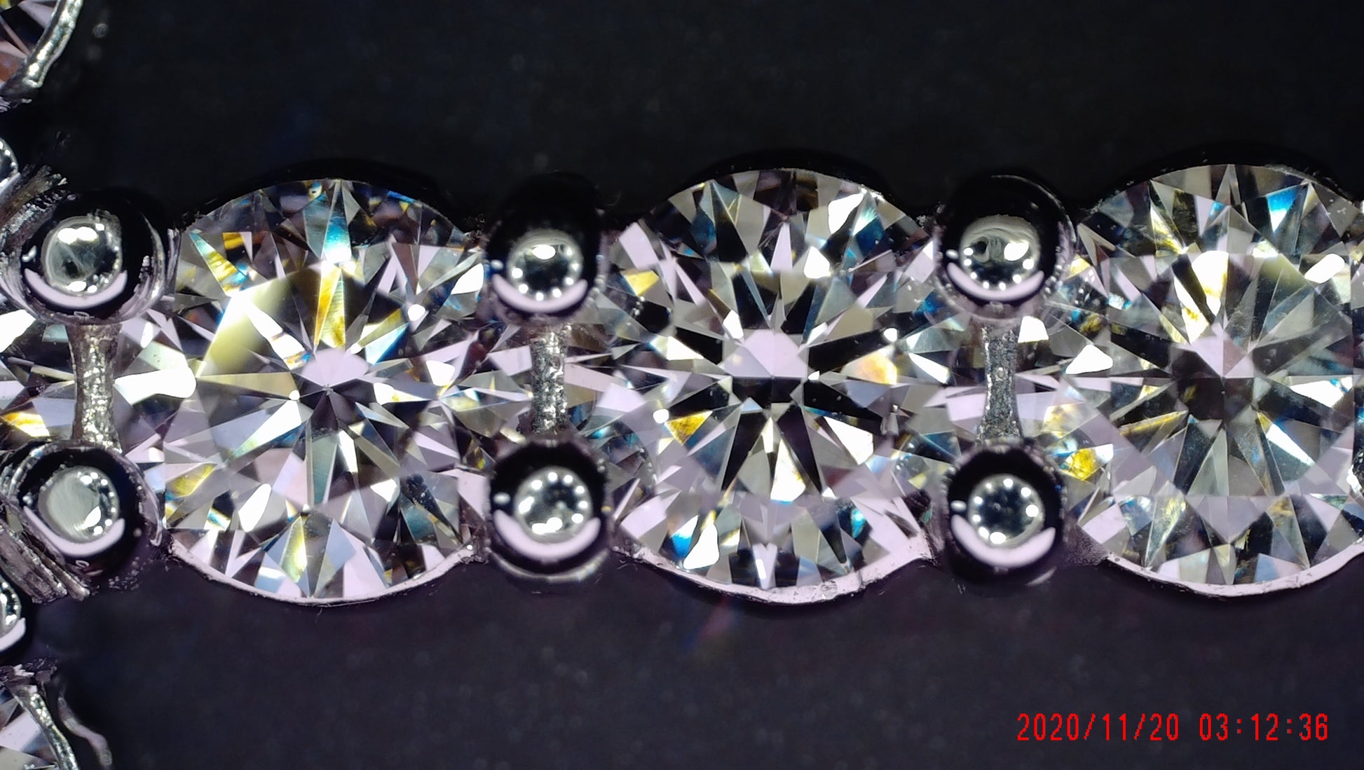 White Gold CVD Lab 2A Diamond Cross Pendant 7.42CT 22.91GR image 5