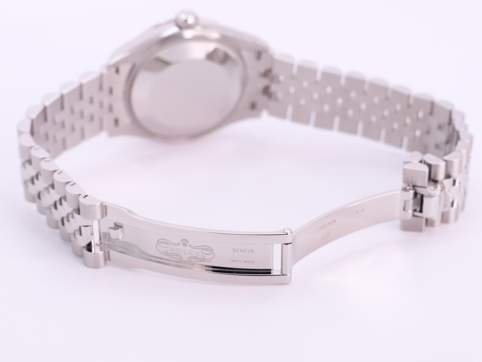 Rolex Datejust 31 278274-0034 - Blue Roman Dial, Fluted Bezel, Jubilee Bracelet image 5