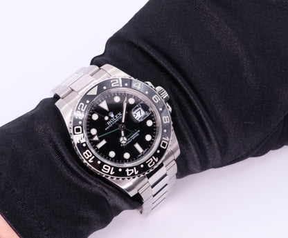 2015 Rolex GMT-Master II Ref. 116710LN - Black Bezel, Complete Set image 8