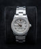 Pre-Owned Rolex Oyster Perpetual – Ref. 77080 – Custom Silver Diamond Dial & Bezel