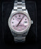 Pre-Owned Rolex Datejust – Ref. 1500 – Custom Pink Diamond Dial & Diamond Bezel