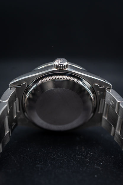 Pre-Owned Rolex Men’s Datejust 34mm – Ref. 1500 – Custom Mother of Pearl Roman Diamond Dial & Bezel