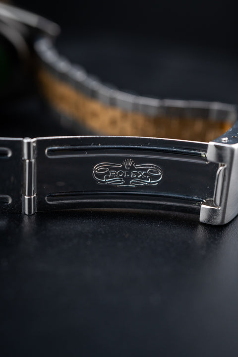 Pre-Owned Rolex Two-Tone Datejust 36 – Ref. 16013 – Custom Mother of Pearl Diamond Dial & Bezel