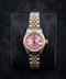 Preowned Rolex Ladies Two-Tone Datejust 26 – Ref. 69173 – Custom Pink Roman Dial