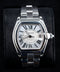 Cartier Roadster W62025V3 Silver Dial Men's Watch (Preowned)