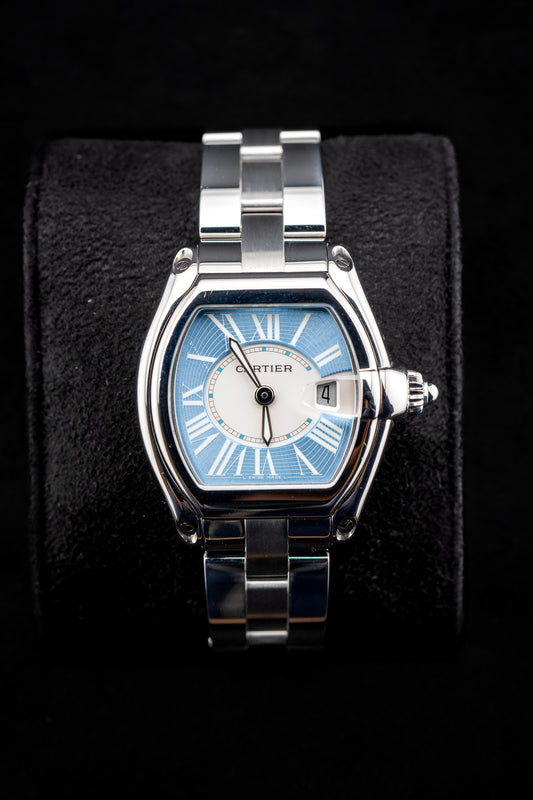 Pre-Owned Cartier Roadster Stainless Steel Quartz – Ref. W62053V3