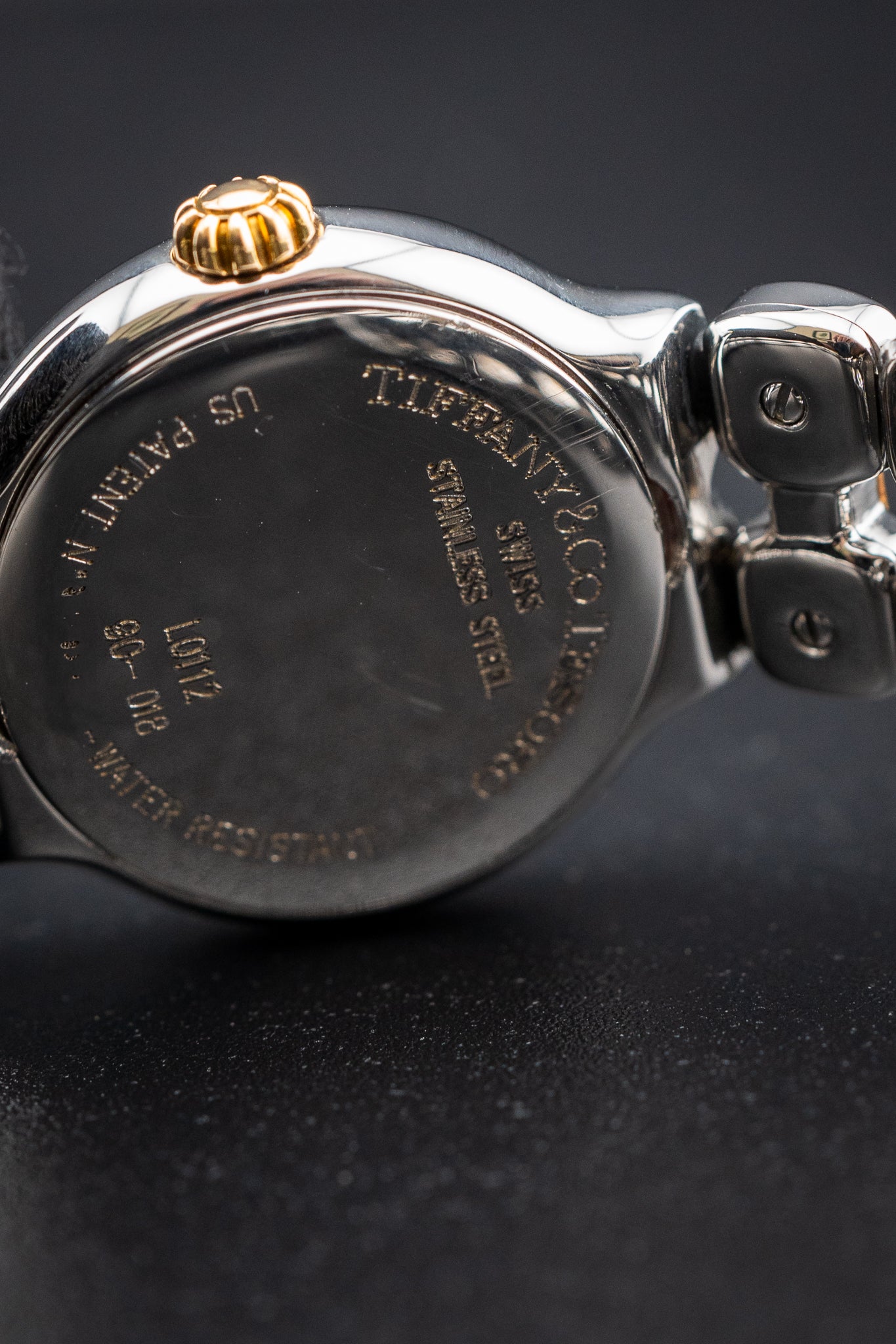 Tiffany & Co. Tesoro – Two-Tone Stainless Steel & Gold Quartz Watch – Watch Only