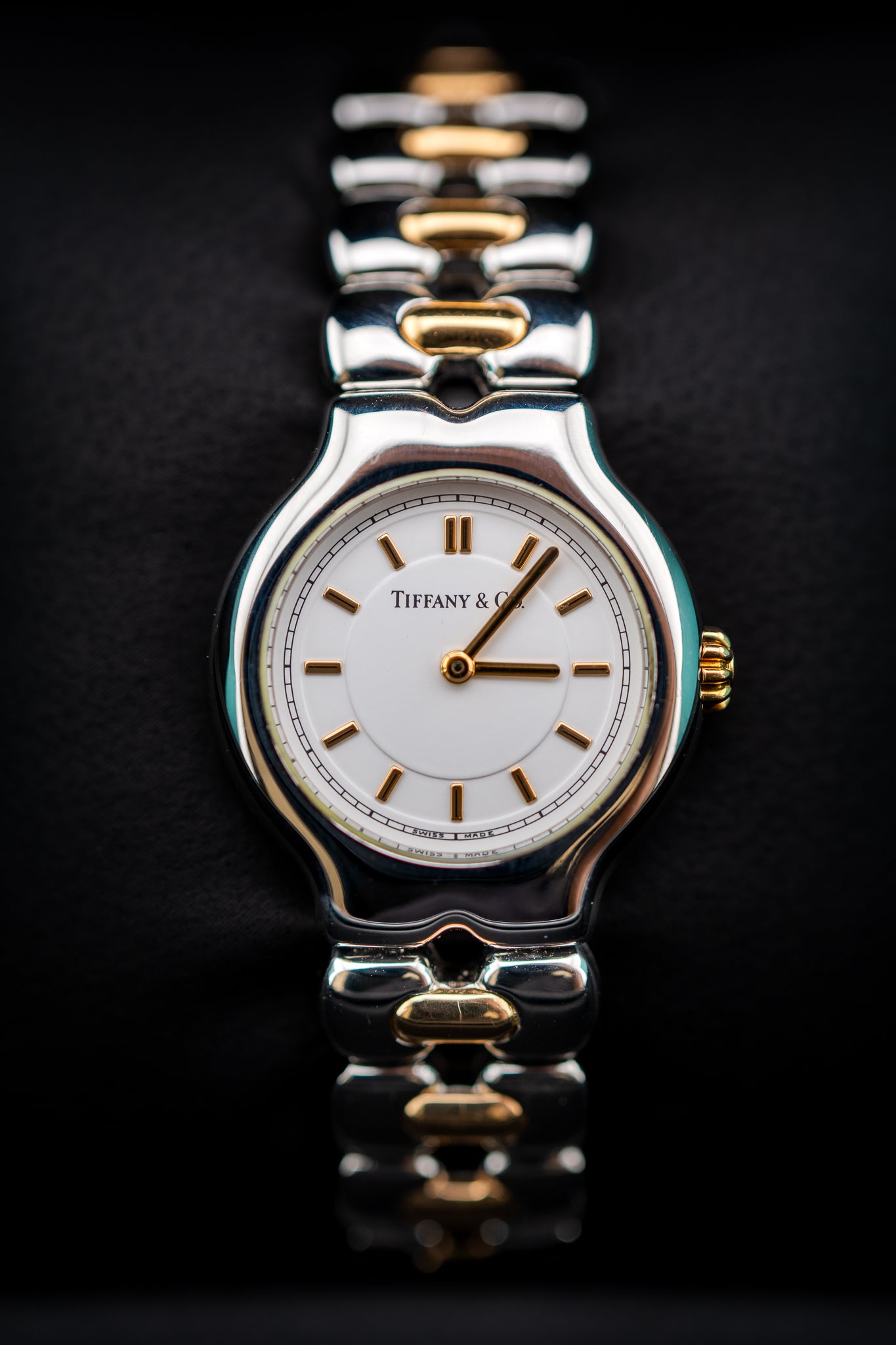 Tiffany & Co. Tesoro – Two-Tone Stainless Steel & Gold Quartz Watch – Watch Only