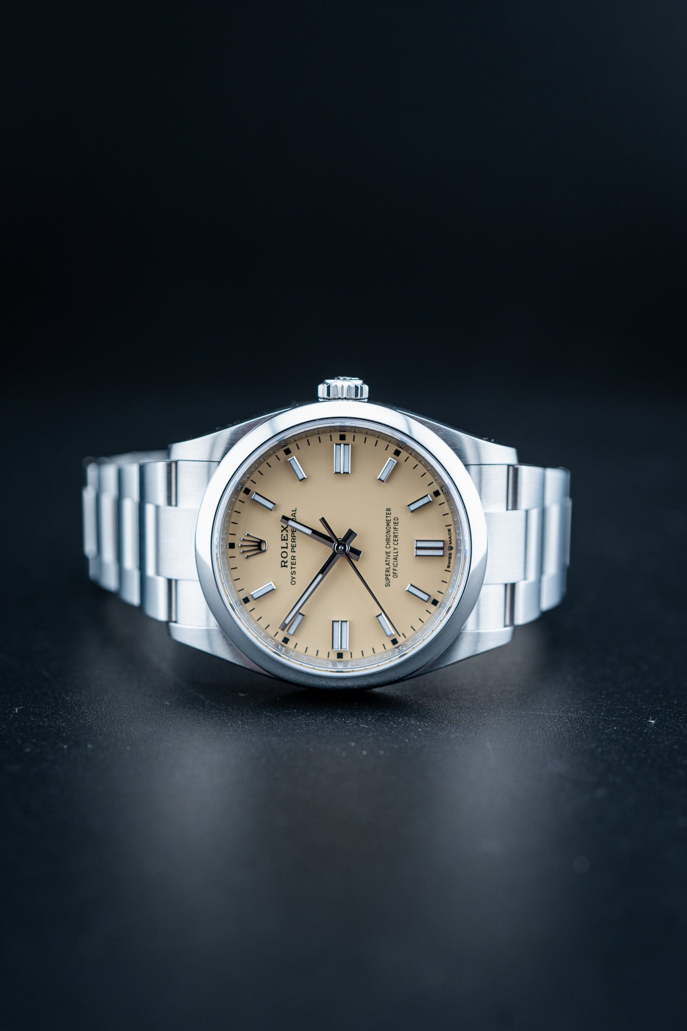 2025 Rolex Oyster Perpetual 36 Beige Dial – Ref. 126000 – Brand New Complete Set
