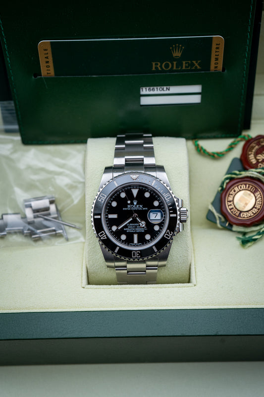 2010's Rolex Submariner – Black Dial – Ref. 116610LN – Preowned – Complete Set