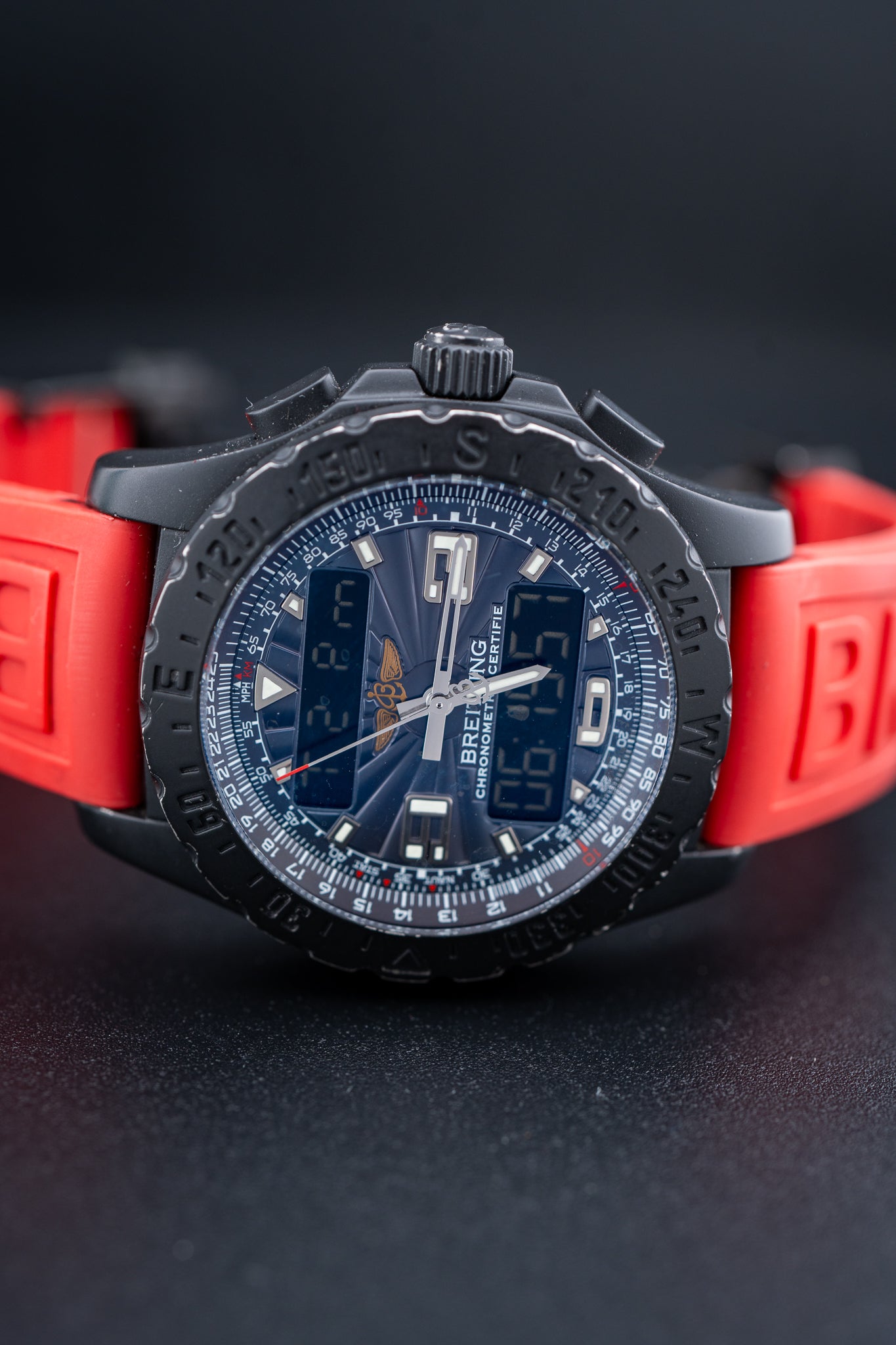 Pre-Owned Breitling Airwolf – Ref. A78368 – 48mm – Multiple Straps Included