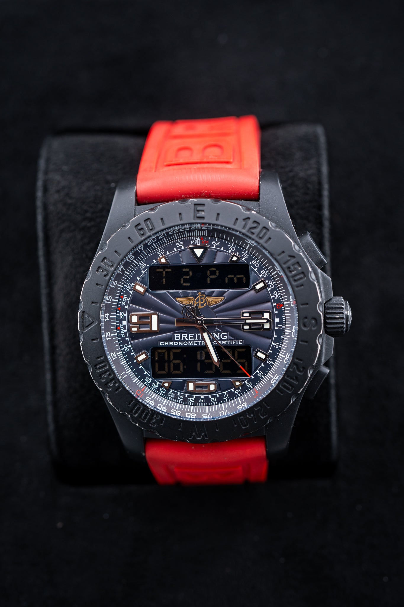 Pre-Owned Breitling Airwolf – Ref. A78368 – 48mm – Multiple Straps Included