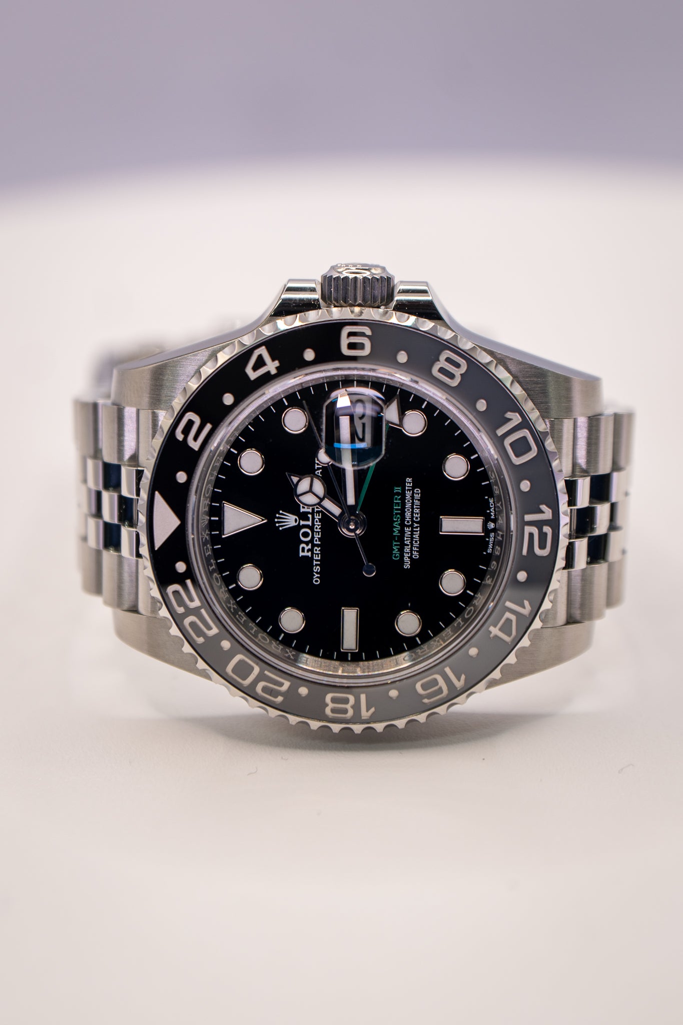 New 2025 Rolex GMT-Master II "Bruce Wayne" Ref. 126710GRNR - Black Dial