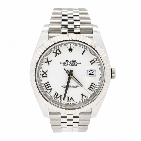 2026 Rolex Datejust White Roman Dial Jubilee
