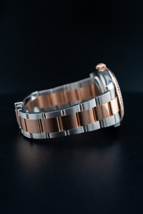 Brand New Rolex Datejust 41 – Chocolate Dial with Diamond Markers – Oyster Bracelet – Ref. 126331 – Complete Set