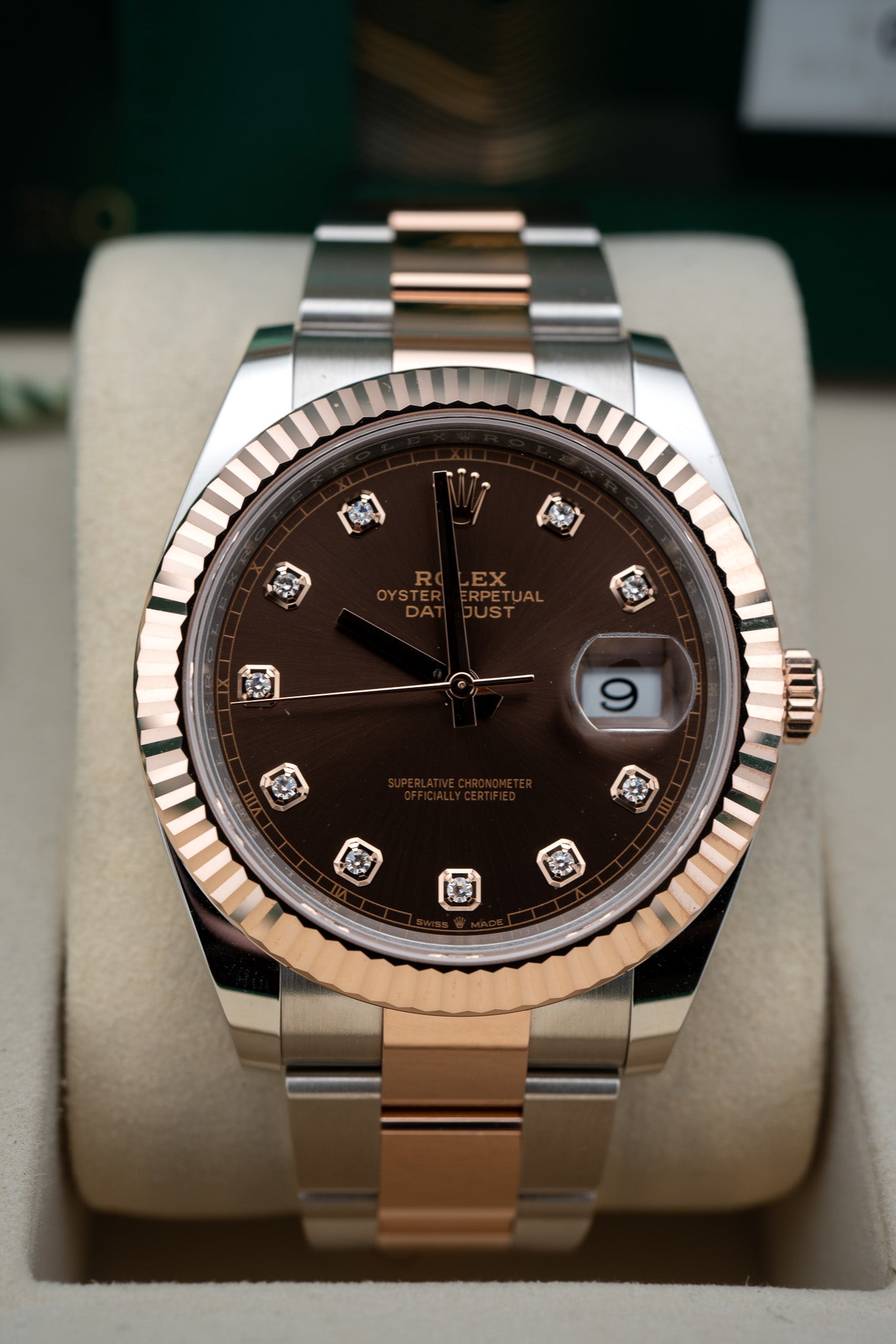 Rolex Datejust – Chocolate Dial – Oyster Bracelet – Ref. 126331