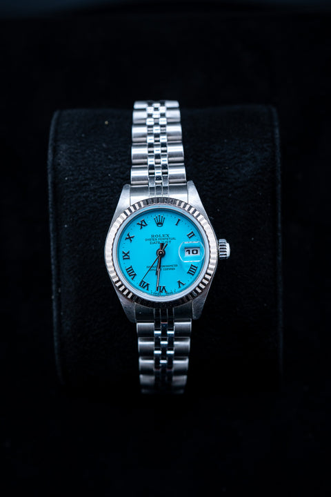 Rolex Datejust 26mm – Light Blue Dial – Fluted Bezel – Jubilee Bracelet – Ref. 79174