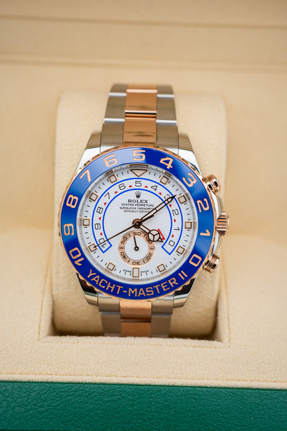 2021 Rolex Yacht-Master II – Ref. 116681 – Two-Tone – Complete Set