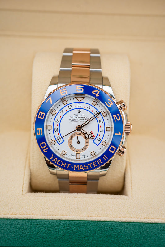2021 Rolex Yacht-Master II – Ref. 116681 – Two-Tone – Complete Set