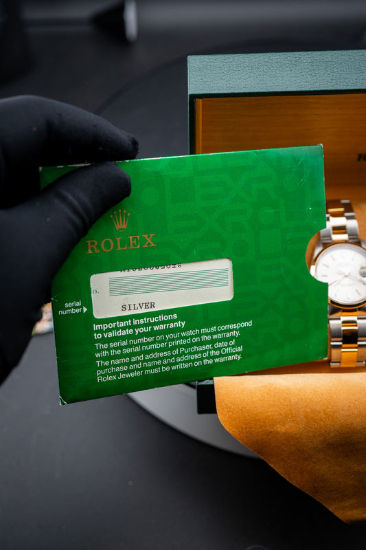 Rolex Datejust 34mm Two-Tone – Ref. 15203 – Complete Set