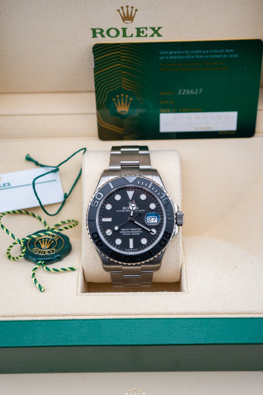 2025 Rolex Yacht-Master 42 – Ref. 226627 – RLX Titanium – Brand New, Complete Set