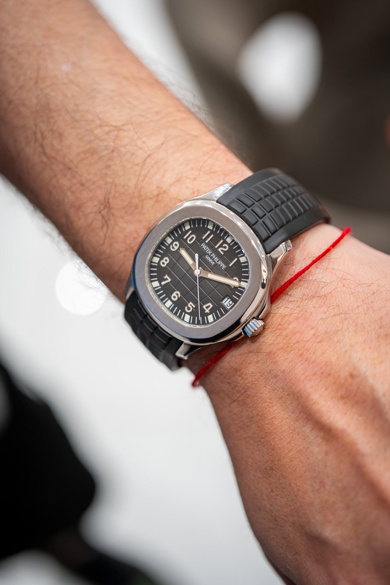 Patek Philippe Aquanaut 5165 Stainless Steel with White Gold Clasp – Watch Only