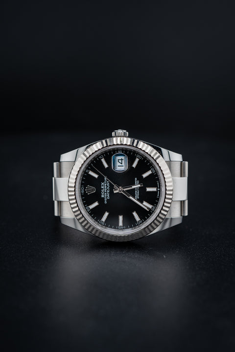 Rolex Datejust 41 Black Dial 126334 – 2024 Like New Complete Set